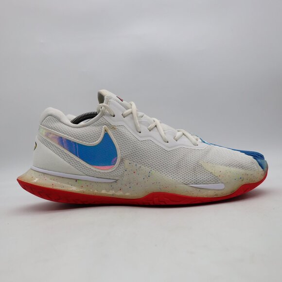 Nike Air Zoom Vapor Cage 4 HC Rafa Tennis Shoes Men's Size 12 CD0424-101 - Picture 1 of 12